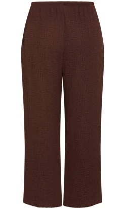 Zoie Wide Leg Pant - chocolate